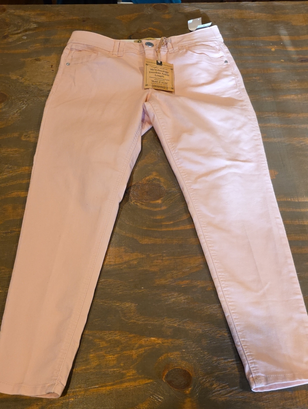 Democracy Light Pink Skinny Jeans